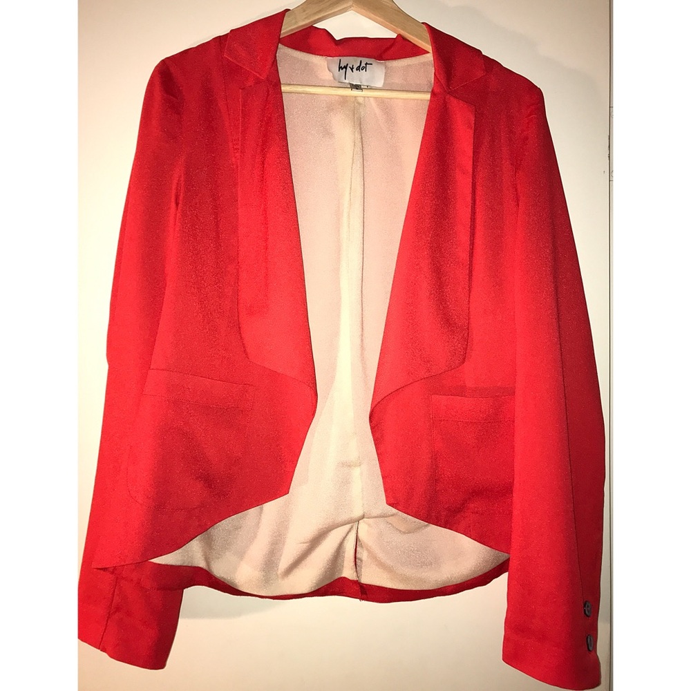 Vintage Cherry Red Blazer